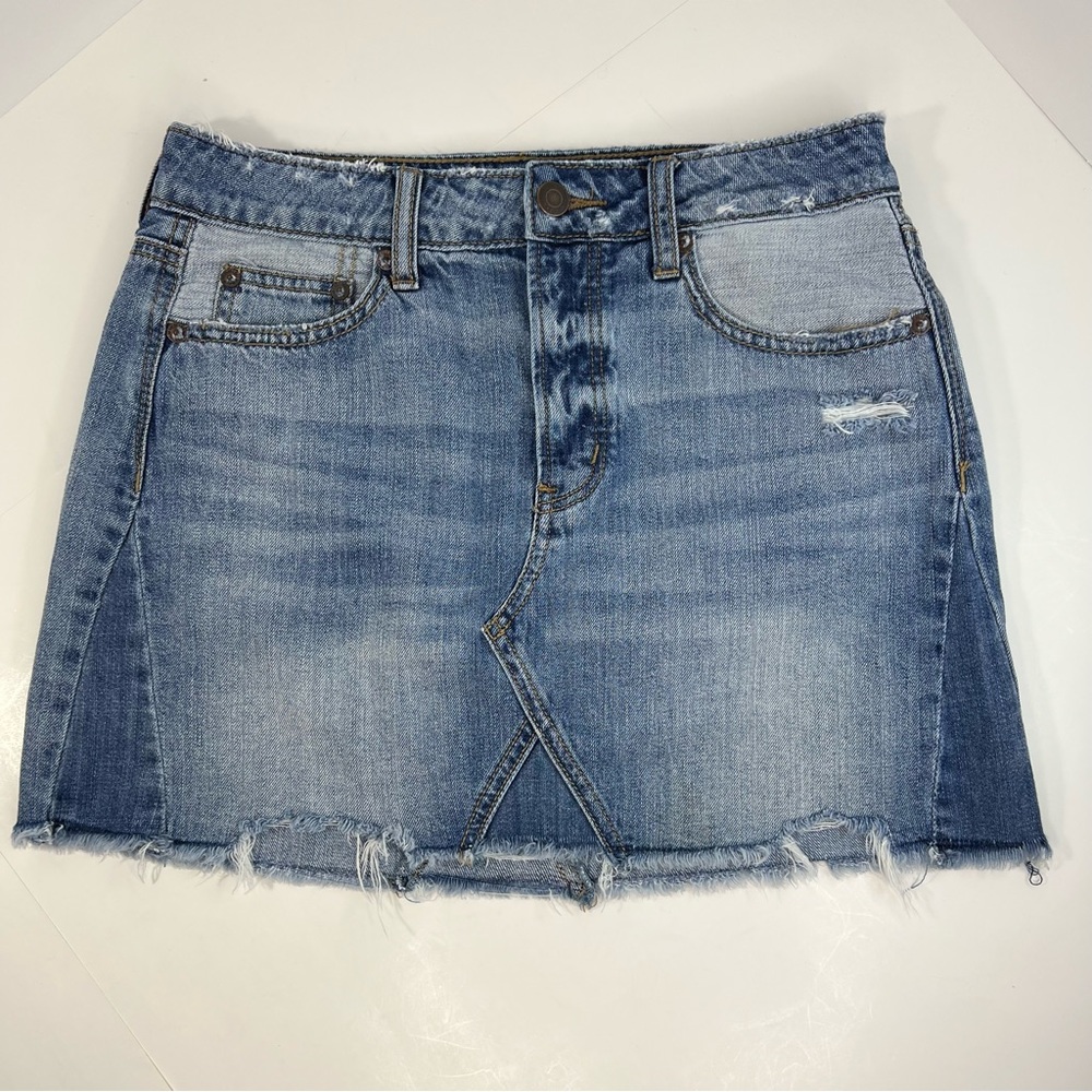 American Eagle Outfitters Distressed Denim Skirt